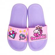 Шльопанці для дівчинки Calypso Loves You р.26-27 бузковий/світло-рожевий (21509-003)