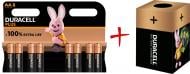 Батарейки Duracell Plus щелочные AA (пальчиковые) 8 шт. (+ Еко-бокс Duracell)