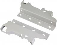 Комплект креплений задней стенки Muller под 1 рейлинг для Box Н-135 мм 14775 серый