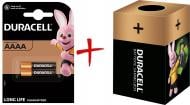Батарейка Duracell Специальная щелочная AAAA 2 шт. (+ Еко-бокс Duracell)