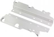 Комплект креплений задней стенки Muller под 2 рейлинга для Box Н-199 мм 14776 серый
