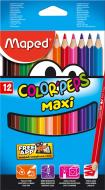 Олівці кольорові Color'peps Maxi 12 шт. MP834010 Maped