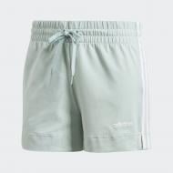 Шорты Adidas W E 3S SHORT FM6685 р. M зеленый