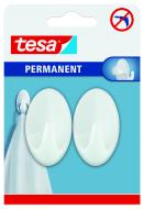 Крючки TESA пластиковые овальные L permanent 2 шт белые