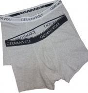 Боксери чоловічі/для хлопчиків German Volf 2 шт. 25037 XL сірий меланж