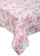 Скатерть Гортензия 140x180 см розово-зеленый La Nuit