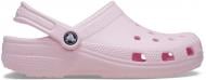 Сабо Crocs Classic Clog 10001-6ZW р.39-40 розовый