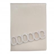 Штора для душа Eco Fabric Пика 180х180 см, айвори.