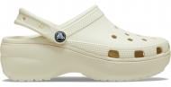 Сабо Crocs Classic Platform Clog 206750-2Y2 р.39-40 бежевый