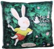 Подушка декоративная Алиса Время пить чай 45x45 см зеленый Gapchinska