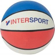 Баскетбольний м'яч Intersport PROMO INT 413666-900251 р. 7 синьо-червоний