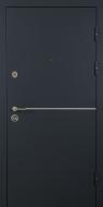 Дверь входная Abwehr КТМ 76 096 П (7021Т+В) Kale2 NEW Lite RAL 7016 / антрацит 2050x960 мм правая