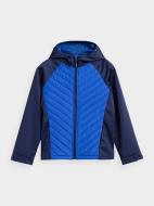 Куртка для мальчиков зимняя 4F J4Z21-JSFM201-31S синяя Куртка для мальчиков зимняя 4F J4Z21-JSFM201-31S синяя