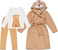 Комплект детский для девочки Фламинго р.122 коричневый 531-905