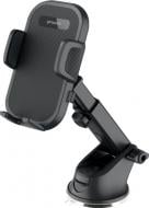 Держатель для мобильного телефона Longway Plaid Suction Type Car Mount Proove черный