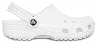 Сабо Crocs Classic Clog 10001-100 р.41/42 белый