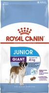 Корм сухой для щенков для крупных пород Royal Canin GIANT JUNIOR 15 кг (домашняя птица, рис, кукуруза) 15 кг