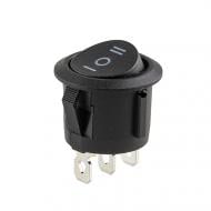 Переключатель On-Off 12V круглый 3pin Vitol YJ-WH10