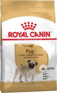 Корм сухий для дорослих собак для середніх порід Royal Canin PUG ADULT 0,5 кг (свійська птиця, рис, кукурудза) 500 г