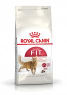 Корм сухий для домашніх та вуличних кішок Royal Canin Fit 32 свійська птиця, рис 400 г
