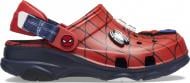 Сабо Crocs Spider-Man All-Terrain Clog T Navy 209258-410 р.25/26 красный