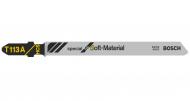 Набор пилочек для электролобзика Bosch T 113 А Special for Soft Material 3 шт. 2608635177