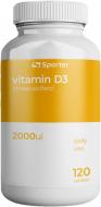 Витамины Sporter 2000 ME Vitamin D3 120 шт./уп.