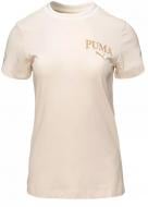 Футболка жіноча Puma 67789787 р.XS бежевий