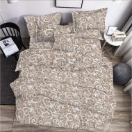 Комплект постельного белья полуторный Y20111 коричневый Zastelli