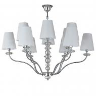Люстра подвесная Victoria Lighting 12x40 Вт E14 хром Dominica/SP12 chrome