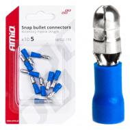 Зажим кабельный монтажный AMiO Snap Bullet connectors male 1.5-2.5 мм² 15A (03074) синий