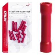 Затискач кабельний монтажний AMiO Butt connector tube MPD 1.25 (03073) червоний