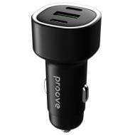 Автомобільний зарядний пристрій Proove Flash 60W 2Type-C + USB black (CCFL60111201)