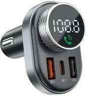 FM-модулятор Proove Launcher Sound Link 30W PD+QC3.0 Type-C+USB Black (FMSL30110001)