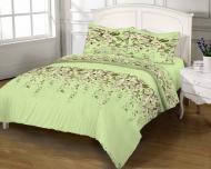 Комплект постельного белья двуспальный 3-914 GOLD USA зеленый Zastelli