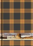 Блокнот Тартан А4 в клітинку 96 аркушів помаранчевий Optima