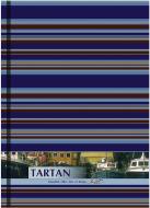 Блокнот Тартан А4 в клітинку 96 аркушів синій Optima