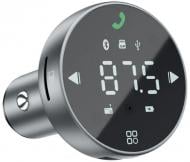 FM-модулятор Proove Launcher Sound Sync 30W (PD+QC3.0) Type-C+USB Grey (FMSS30110003)