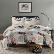 Комплект постельного белья двуспальный 40-1163 Beige Gold бежевый Zastelli