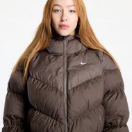 Куртка женская зимняя Nike NSSF SYNFL NK WPFR HF7865-004 р.L коричневая