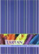 Блокнот Тартан А5 в клітинку 80 арк. фіолетовий O20371-12 Optima