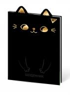 Дневник школьный PU жесткий Black cat 911329 YES