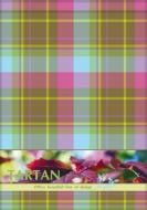 Блокнот Тартан А6 80 листов клетка розовый O20372-09 Optima