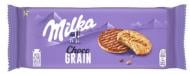 Печиво Milka з цільнозернового борошна з вівсяними пластівцями вкрите молочним шоколадом 126 г