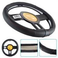 Чехол на руль Voin VLOD-L2031 BK/RD M черный с красным