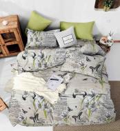 Комплект постельного белья двуспальный 107 бежевый Zastelli