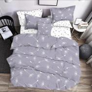 Комплект постельного белья двуспальный DENDELION on dark/Light фиолетовый Zastelli