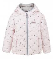 Куртка дитяча для дівчаток JOIKS Квітка р.98 пудра KD-24