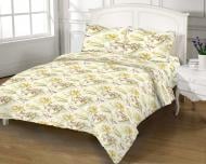 Комплект постельного белья двуспальный 8396 GOLD USA молочный Zastelli