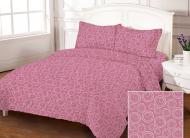 Комплект постельного белья двуспальный BUBBLE Plum GOLD USA розовый Zastelli
